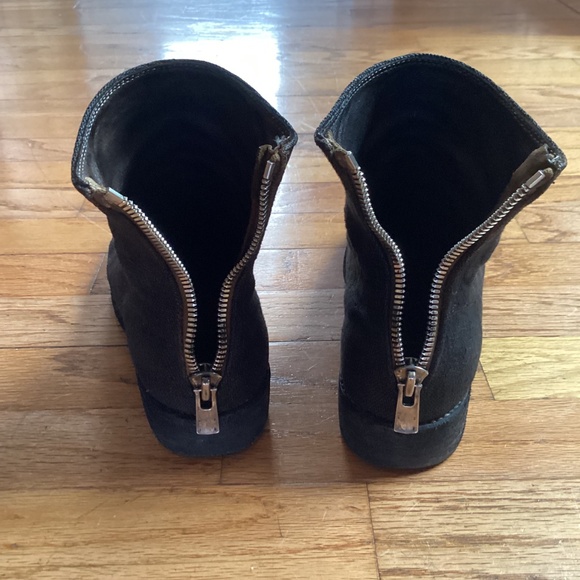 Guidi women’s dark brown backzip boots size 37.5 - Picture 4 of 8